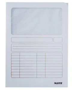 Photo Chemise à fenêtre - Blanc : LEITZ - 3950-00-01