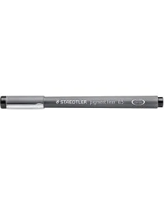 Photo STAEDTLER : Stylo feutre Fineliner 308 - Noir  0,50 mm Dessin