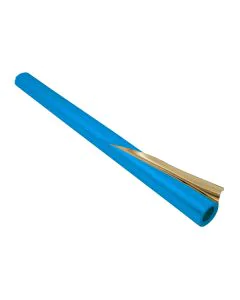 Feuille d'Aluminium - Bleu/Or - 500 mm x 10 m FOLIA Image