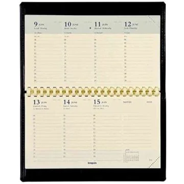 Agenda 2025 Semainier - 160 x 90 mm Paysage BREPOLS Accent
