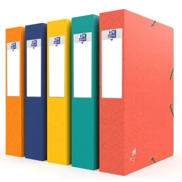 Boîte de classement Boston - Dos 60 mm - Assortiment : OXFORD Image