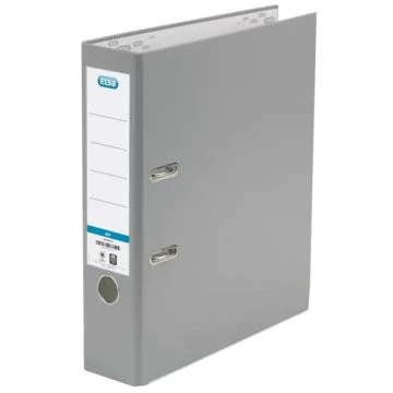 Classeur à levier en PP - Dos 80 mm - Gris : ELBA Smart Pro+ Image