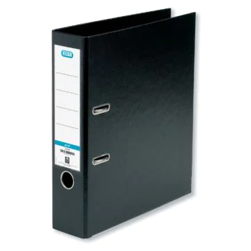 Classeur à levier en PP - Dos 80 mm - Noir : ELBA Smart Pro+ Image