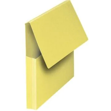 Pochette à documents à Soufflet - 30 mm - Jaune pastel : OXFORD Visuel