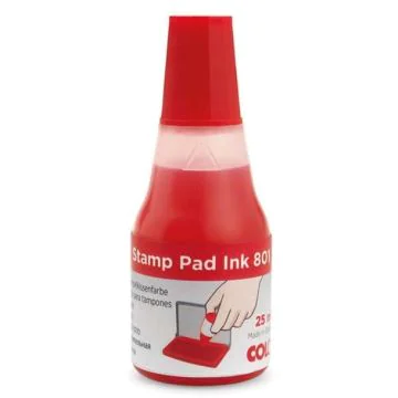 Encre pour Tampon encreur 801 - Rouge : COLOP photo