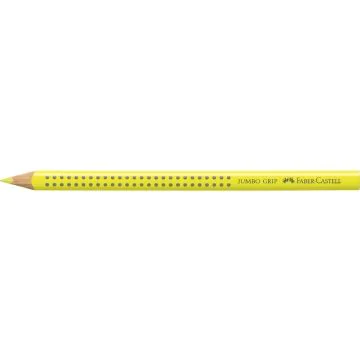 Crayon de couleur Jumbo GRIP - Jaune Clair Transparent : FABER CASTELL Visuel