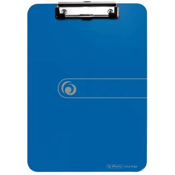 Porte-bloc en plastique opaque Bleu - Format A4 HERLITZ Photo