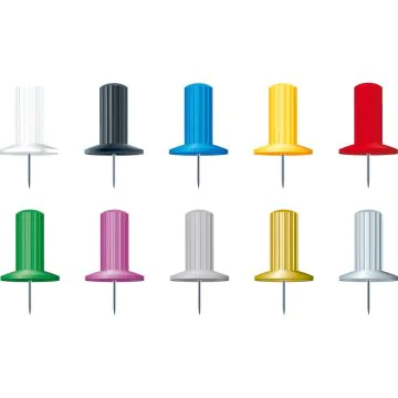 Boite de 25 punaises - Assortiment (Exacompta Papic 14920E : Fourniture de bureau) exemple