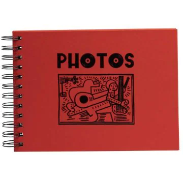 Album photos à spirales - 320 x 220 mm - 150 photos - Rose : EXACOMPTA Instants