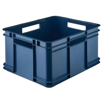 Bac de rangement Euro-Box XL - 28 litres - Bleu : KEEEPER Bruno