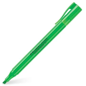 Surligneur à pointe biseautée - Vert : FABER-CASTELL Textliner 38 Visuel