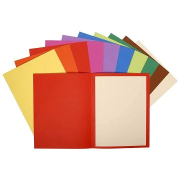 Lot de 10 Chemises pour dossiers A4 FLASH 220 - Assortiment EXACOMPTA Modèle