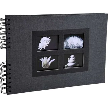 EXACOMPTA Album photos Passion  - Noir - 320 x 220 mm 16241E