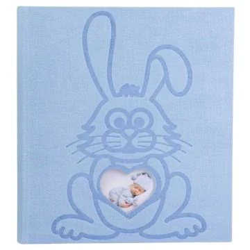 Album photos - 290 x 320 mm - Lapin - Bleu : EXACOMPTA Teddy image