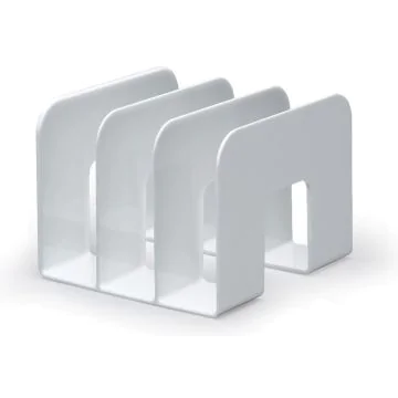 Porte-revues 3 compartiments - Blanc - DURABLE Trend Modèle