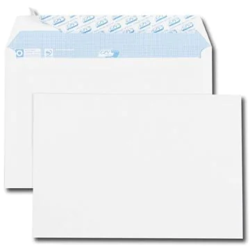 Enveloppes autocollantes sans fenêtre - 162 x 229 mm : GPV Office Lot de 500 Visuel