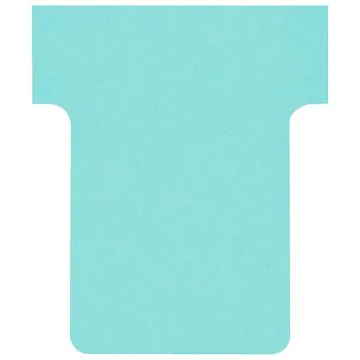 Fiches T - Indice 1.5 / 45 mm - Bleu : NOBO Lot de 100 Visuel