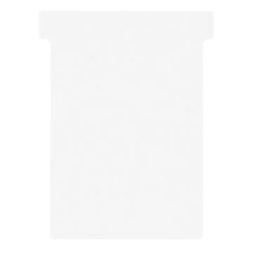 Photo Fiches T - Indice 3 / 92 mm - Blanc : NOBO Lot de 100  réf. 2003002