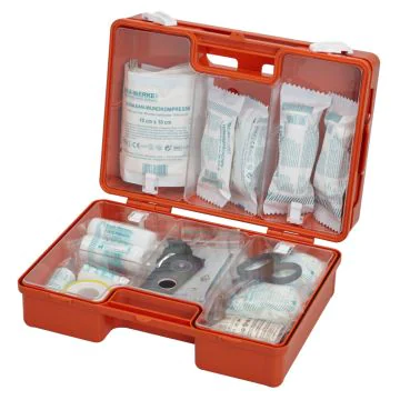 Valise de premiers secours LEINA - Reference 21034 : SAN norme DIN 13169