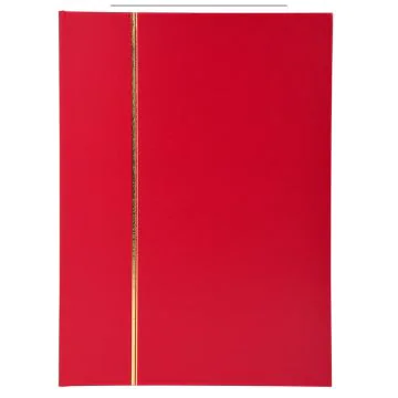 EXACOMPTA : Album de timbres 32 pages - Rouge - 21143E