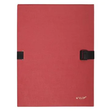 EXACOMPTA : Chemises à clip - Rouge 21509E