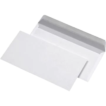 Enveloppes avec bande siliconée - 110 x 220 mm : MAIL MEDIA Lot de 500 Visuel