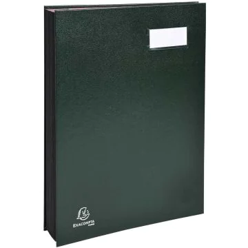 EXACOMPTA Parapheur Direction 24123E - 12 compartiments - Vert photo