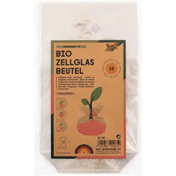 Sachet en cellophane transparent - 115 x 190 mm : FOLIA Lot de 10 Visuel