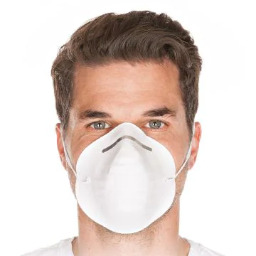 Masque de protection respiratoire industriel jetable : HYGOSTAR Visuel
