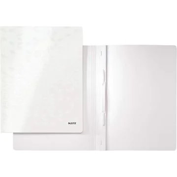 Photo Chemise à lamelles en PP - Blanc perle : LEITZ 3001-00-01