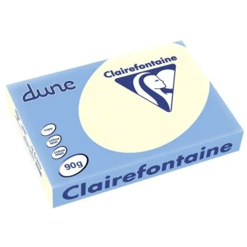 Ramette de papier 500 feuilles A3 - 90 g - Blanc naturel CLAIREFONTAINE Dune
