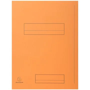 Lot de 50 Chemises rigides imprimées - Orange EXACOMPTA Super 210 Image