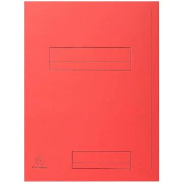 Lot de 50 Chemises rigides imprimées - Rouge EXACOMPTA Super 210 Image