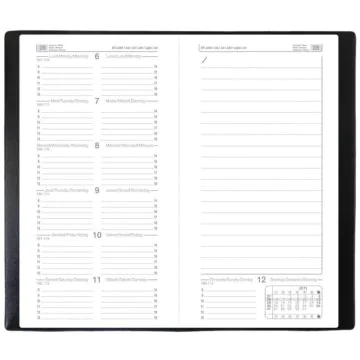 Agenda de Poche Semainier 2024 - 88 x 170 mm QUO VADIS Notexdi