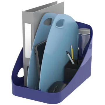 Rangement de bureau flexible - Bleu : EXACOMPTA Flex Box Bee Blue image