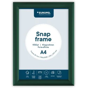 Cadre Porte affiche - A4 - Vert : EUROPEL image