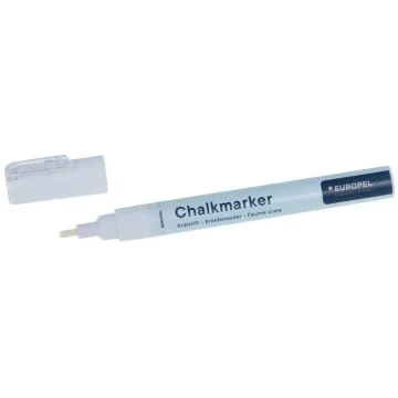 Marqueur à craie - 3 mm - Blanc : EUROPEL image