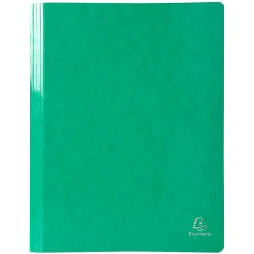 EXACOMPTA 380815B : Chemises à lamelles - Vert foncé Iderama