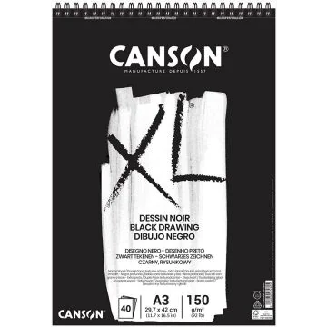 Bloc pour Croquis A3 - XL Noir : CANSON visuel