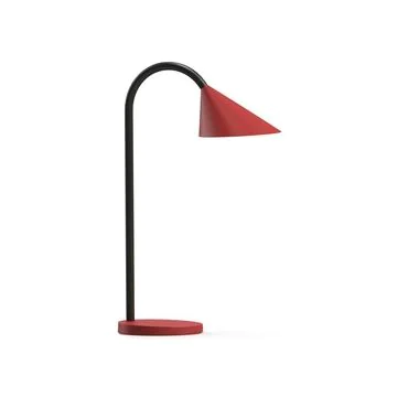 Lampe de bureau LED à basse consommation - Rouge/Noir : UNILUX Sol (400077406)