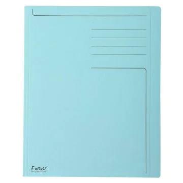 441006E EXACOMPTA  Chemises imprimées Bleu clair