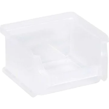 Bac à bec de rangement 100 x 100 x 60 mm - Transparent ALLIT Profilplus