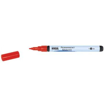 Marqueur Permanent Fine - Rouge : KREUL image