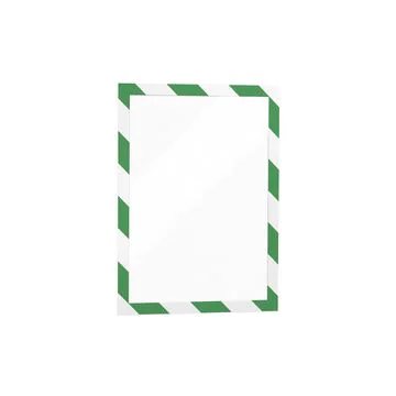 Photo DURABLE 4944-131 Cadres d'affichage magnétiques adhésif - A4 - Vert/Blanc