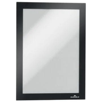 Cadre d'affichage magnétique - A5 - Noir : DURABLE Duraframe Magnetic Lot de 5 Visuel