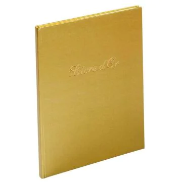 Livre d'or - 270 x 220 mm - Or EXACOMPTA Balacron Image