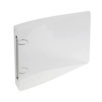 51091E Classeurs pour Fiches bristol - 165 x 240 mm - Cristal