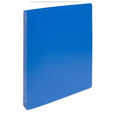 Exacompta 512802E : Classeur semi-rigide bleu - 4 anneaux
