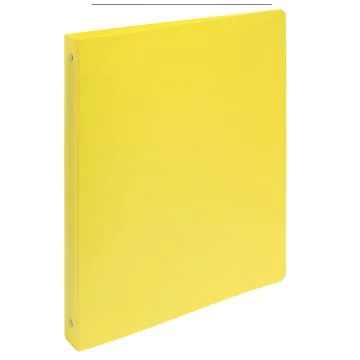 Exacompta 512809E : Classeur semi-rigide Jaune - 4 anneaux