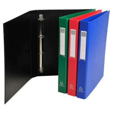 Classeurs 4 anneaux ronds - Assortiment (Classement 51380E) EXACOMPTA